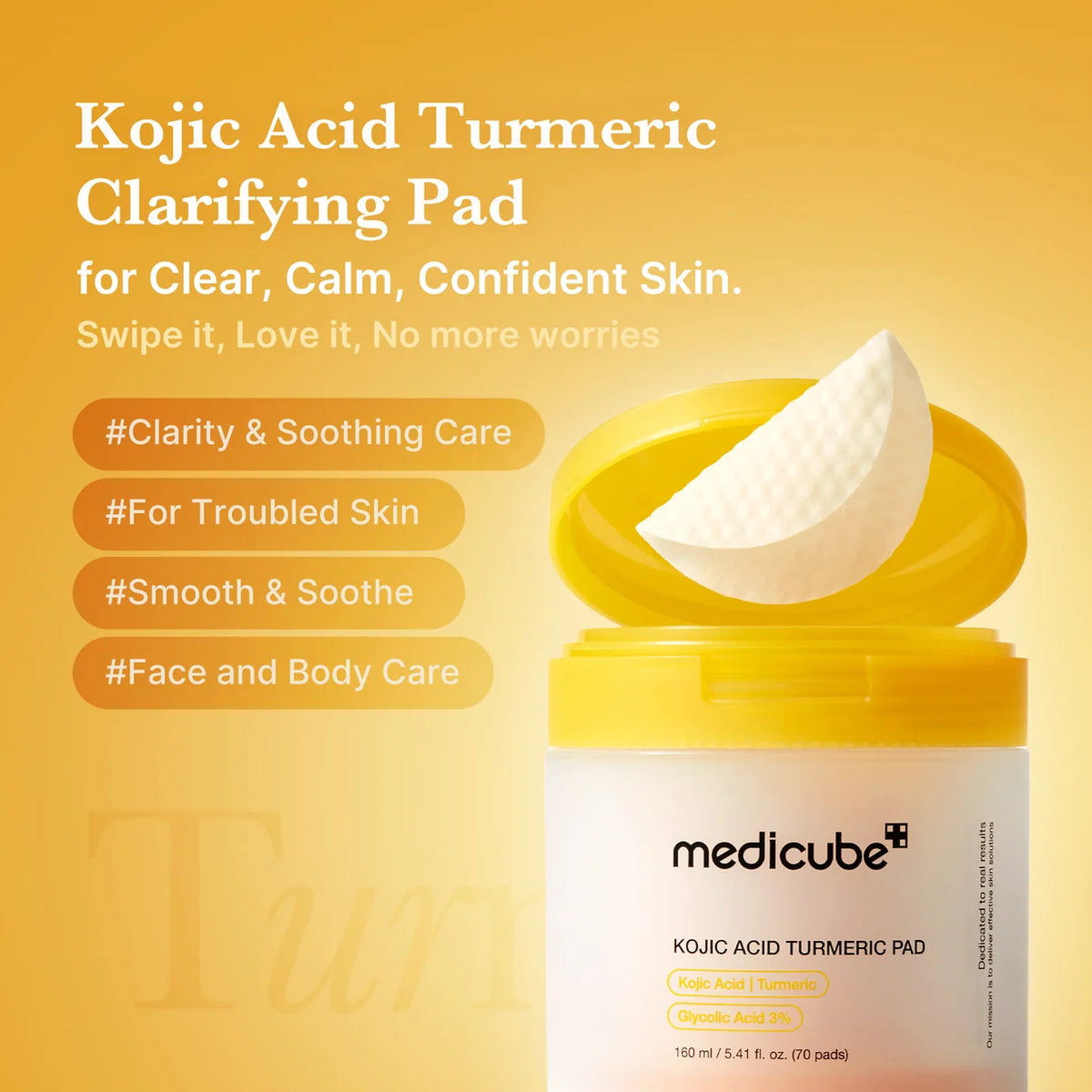 medicube - Kojic Acid Turmeric Pad