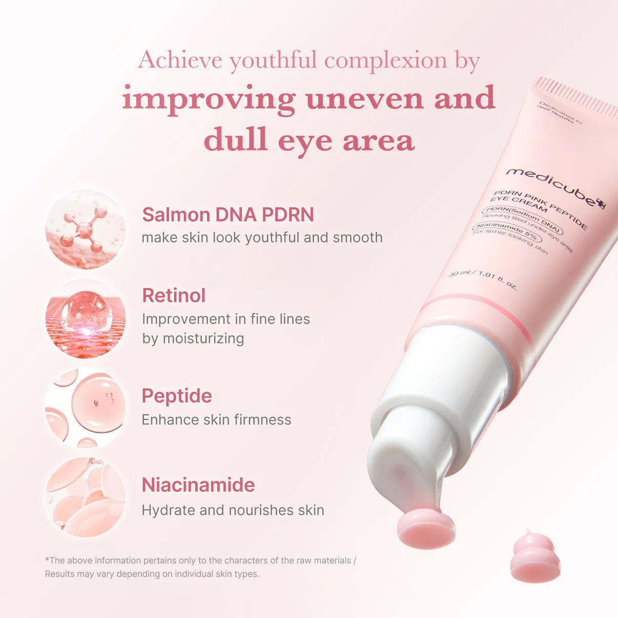 medicube - PDRN Pink Peptide Eye Cream