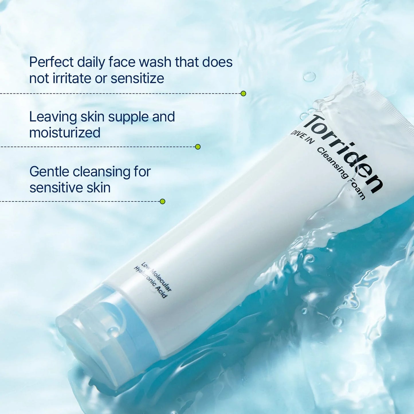 Torriden DIVE-IN Hyaluronic Acid Cleansing Foam (150ml)