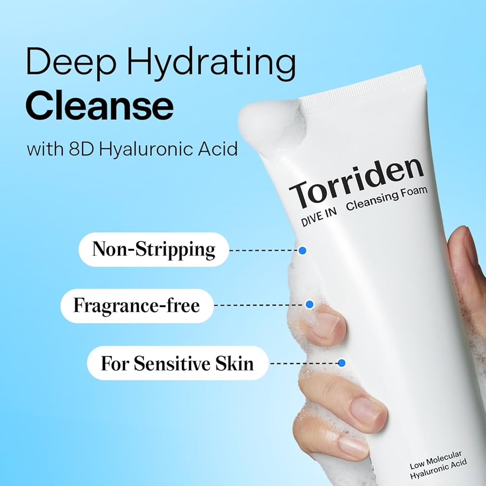 Torriden DIVE-IN Hyaluronic Acid Cleansing Foam (150ml)