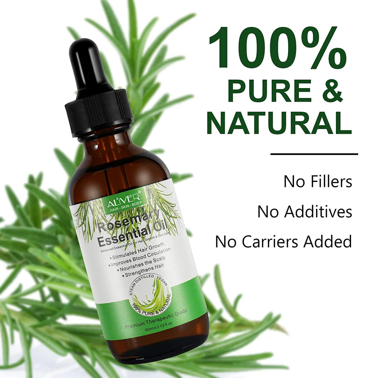 Aliver Rosemary Oil for Hair Growth