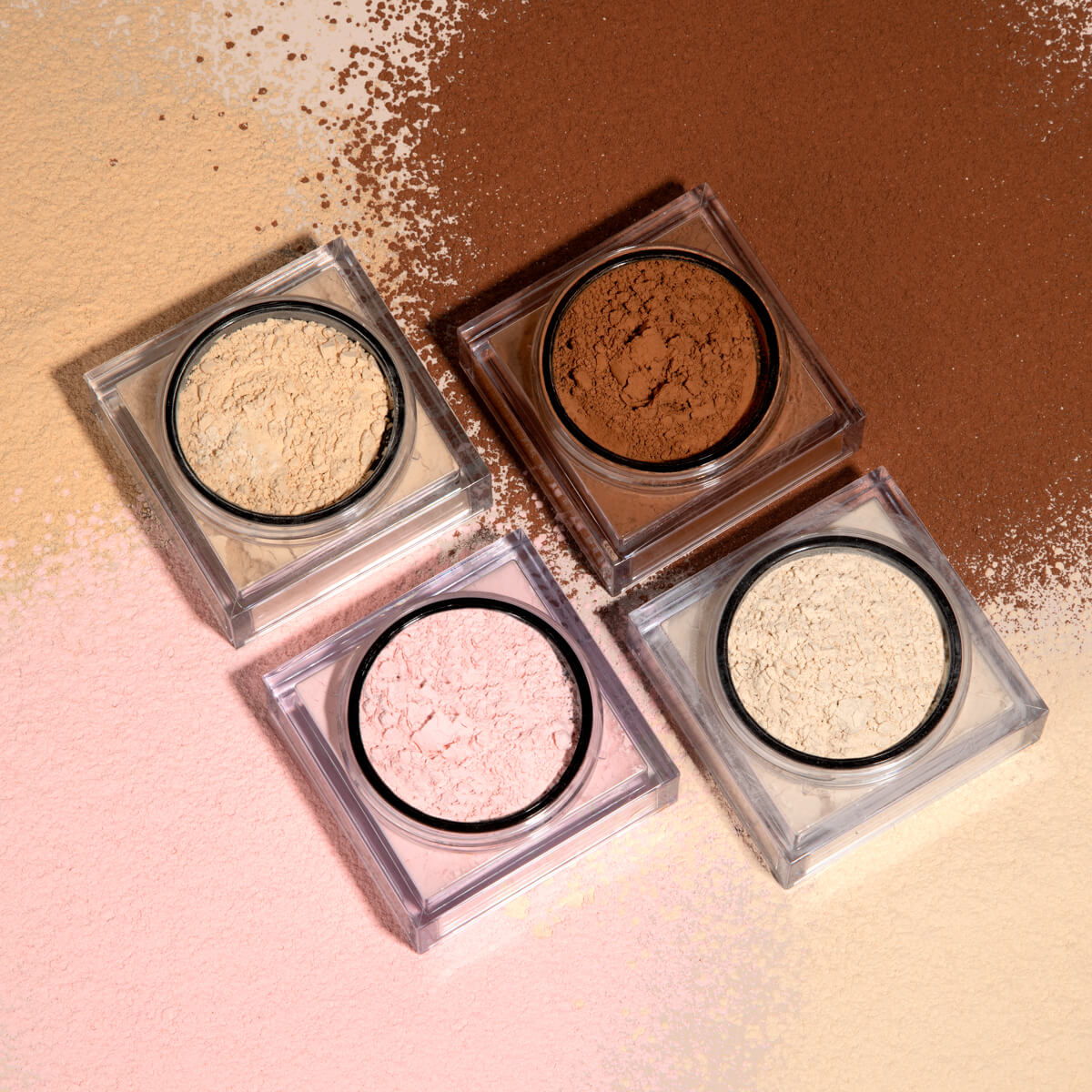 Loose powder huda beauty