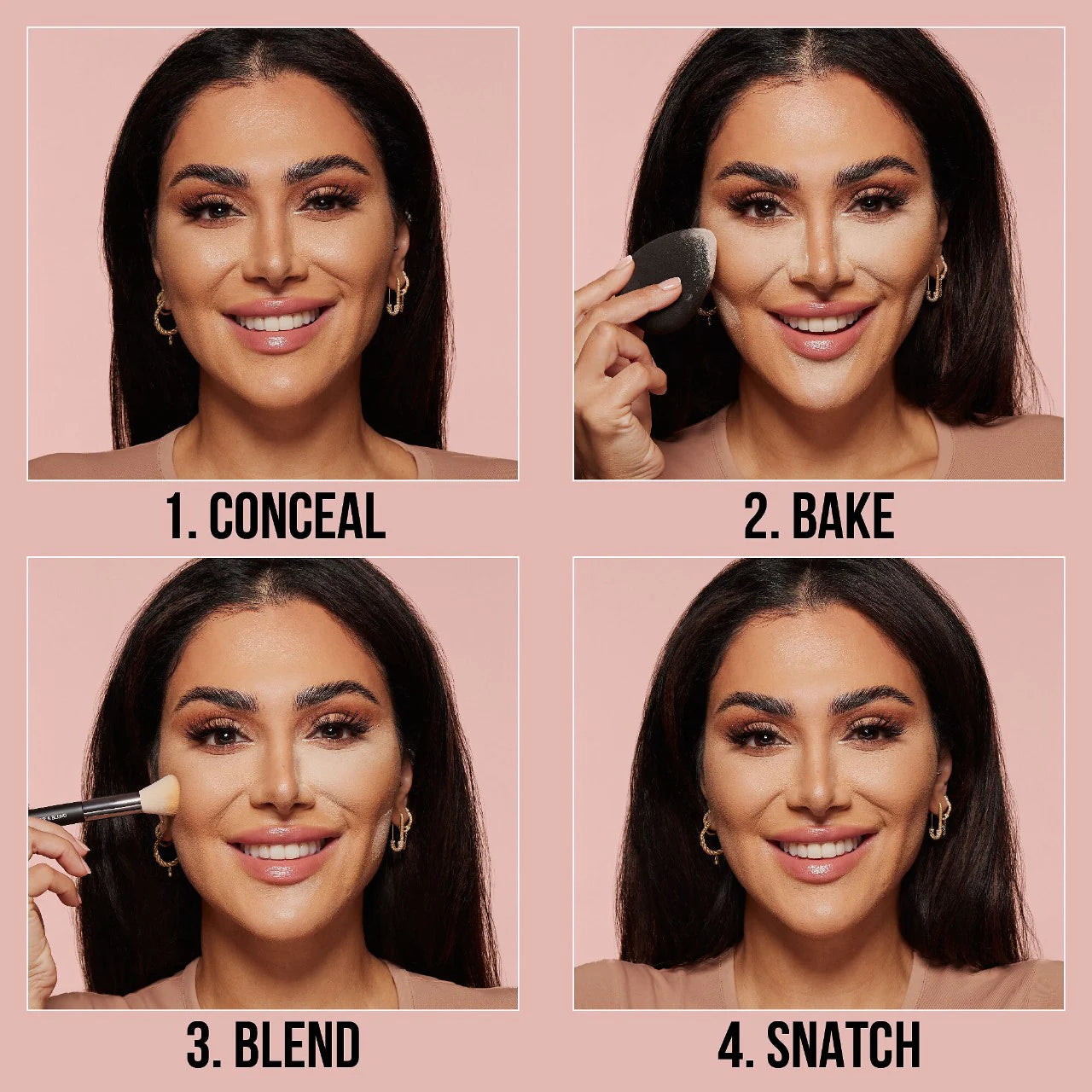 Loose powder huda beauty