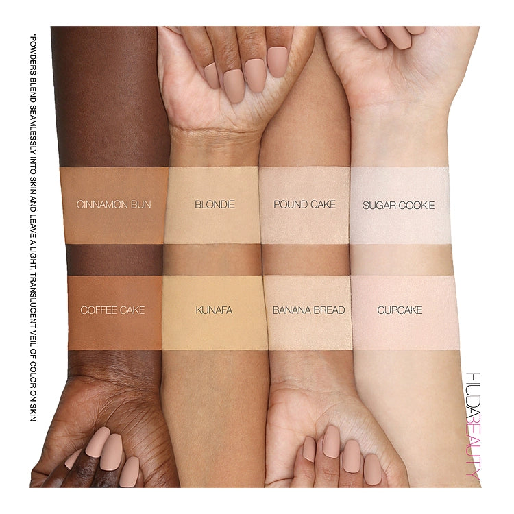 Loose powder huda beauty